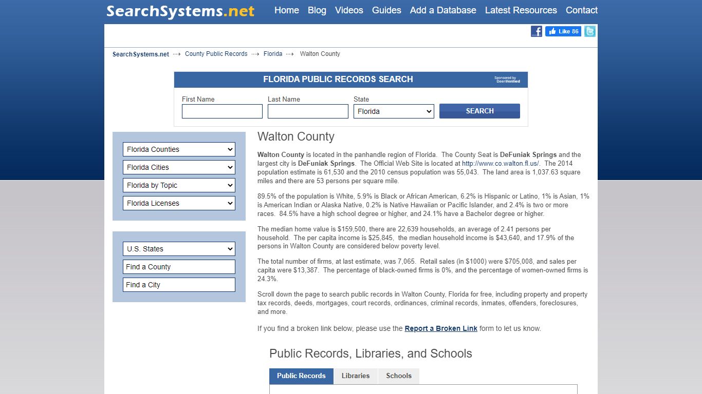 Walton County Criminal and Public Records